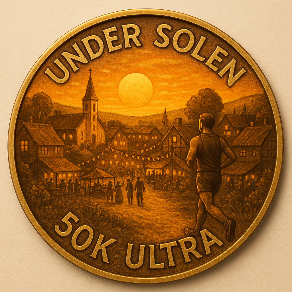 First edition of the 50K Under Solen. One starter, one finisher.....